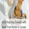 Monk Nectar® Monk Fruit Extract – Natural Zero-Calorie Sweetener for Food & Beverages & Cereals | Bulk Food Grade Powder & Liquid