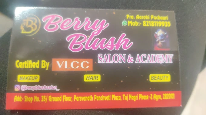 Berry Blush Unisex Salon & Academy