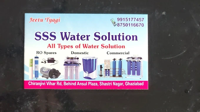 SSS Water Solution And Ro