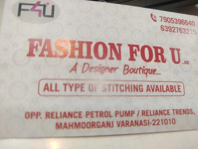 Fashion For U Boutique