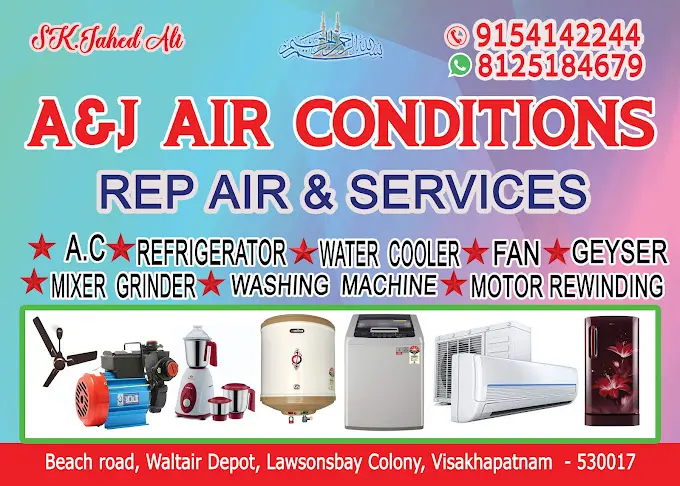 A & J AIR CONDITION A/C Refrigerator Repair Shop