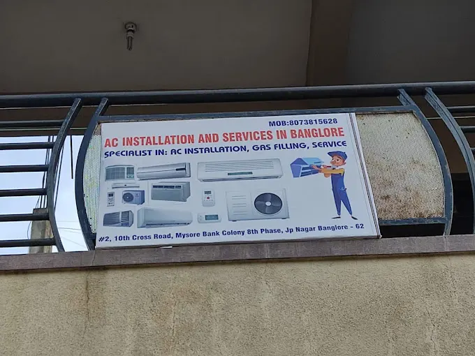 Ac Installation & Service In Bangalore