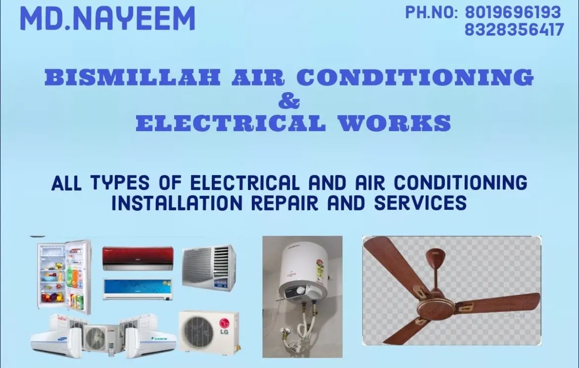 BISMILLAH AIR CONDITIONING AND ELECTRICAL WORKS