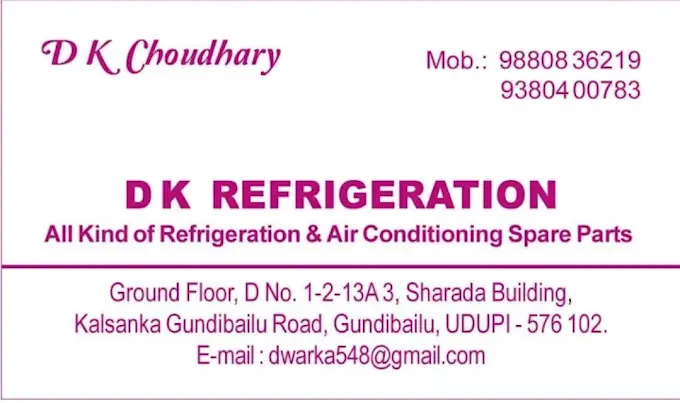 D K REFRIGERATION