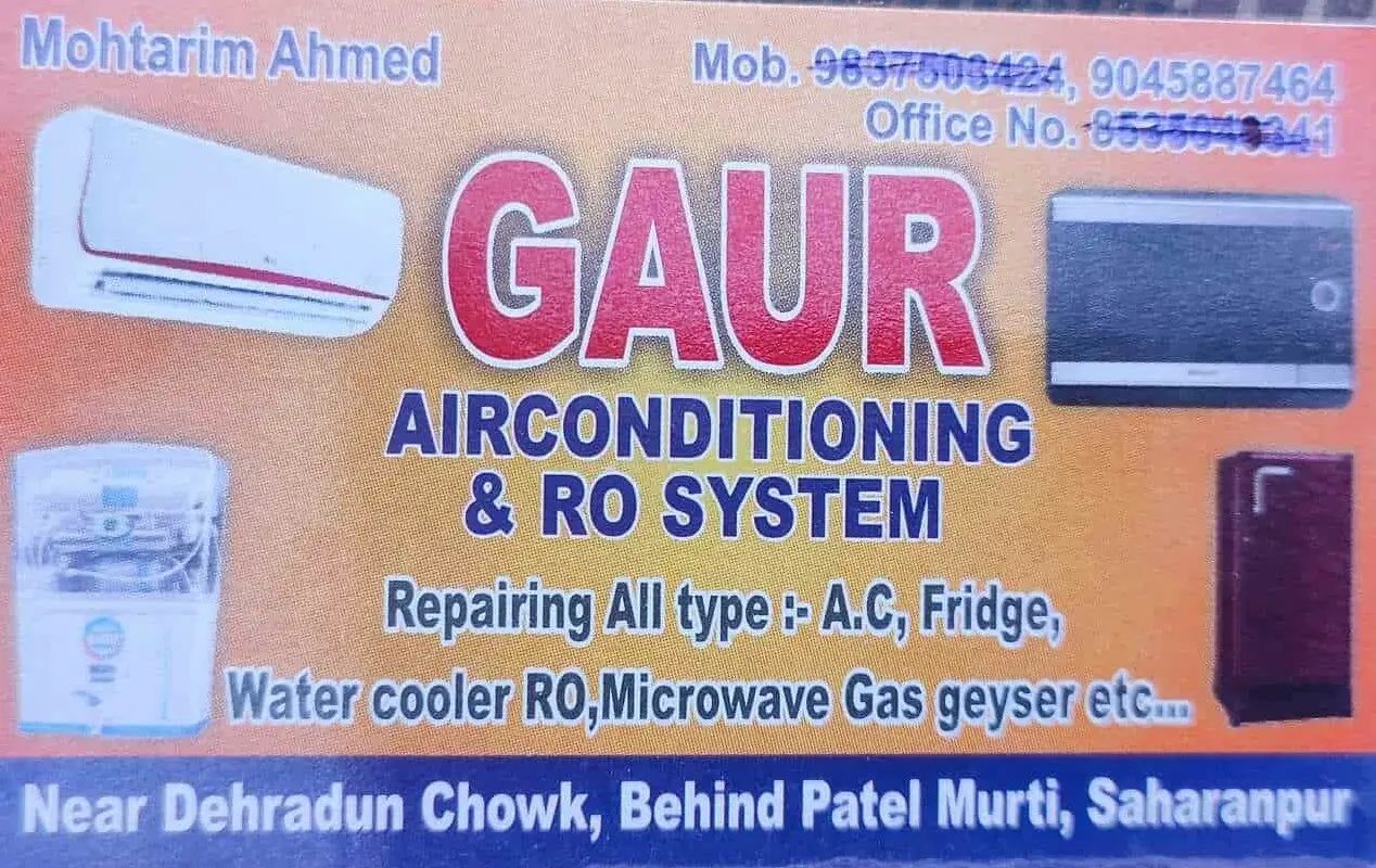 Gaur Air Conditioning & RO System