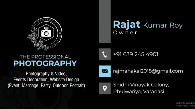 The professional photography
