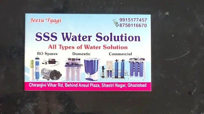 SSS water solution and Ro