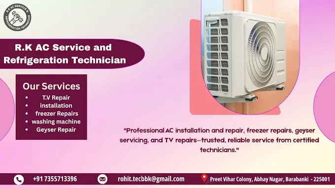 R.K AC Service and Refrigeration Technician