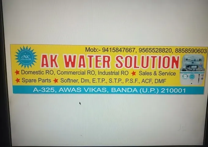 A K WATER SOLUTION