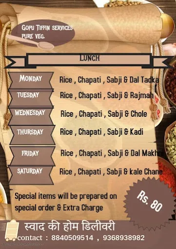 Gopu Tiffin Service