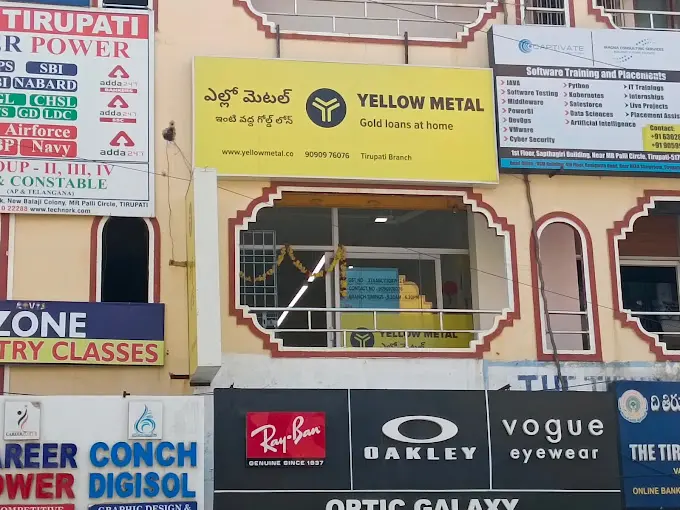Yellow Metal Gold Loans - Tirupati